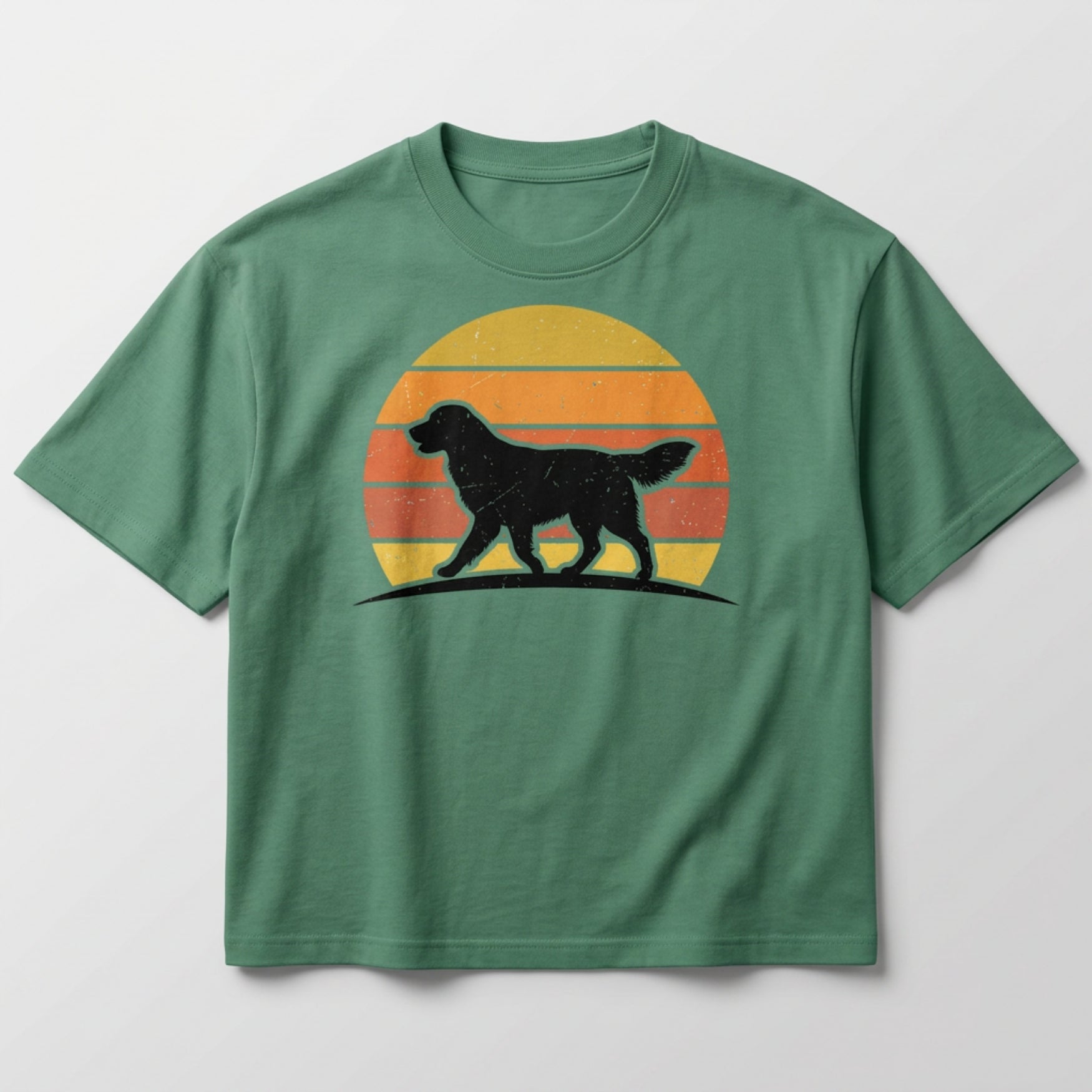 Vintage Golden Retriever | Damen Bio-Shirt