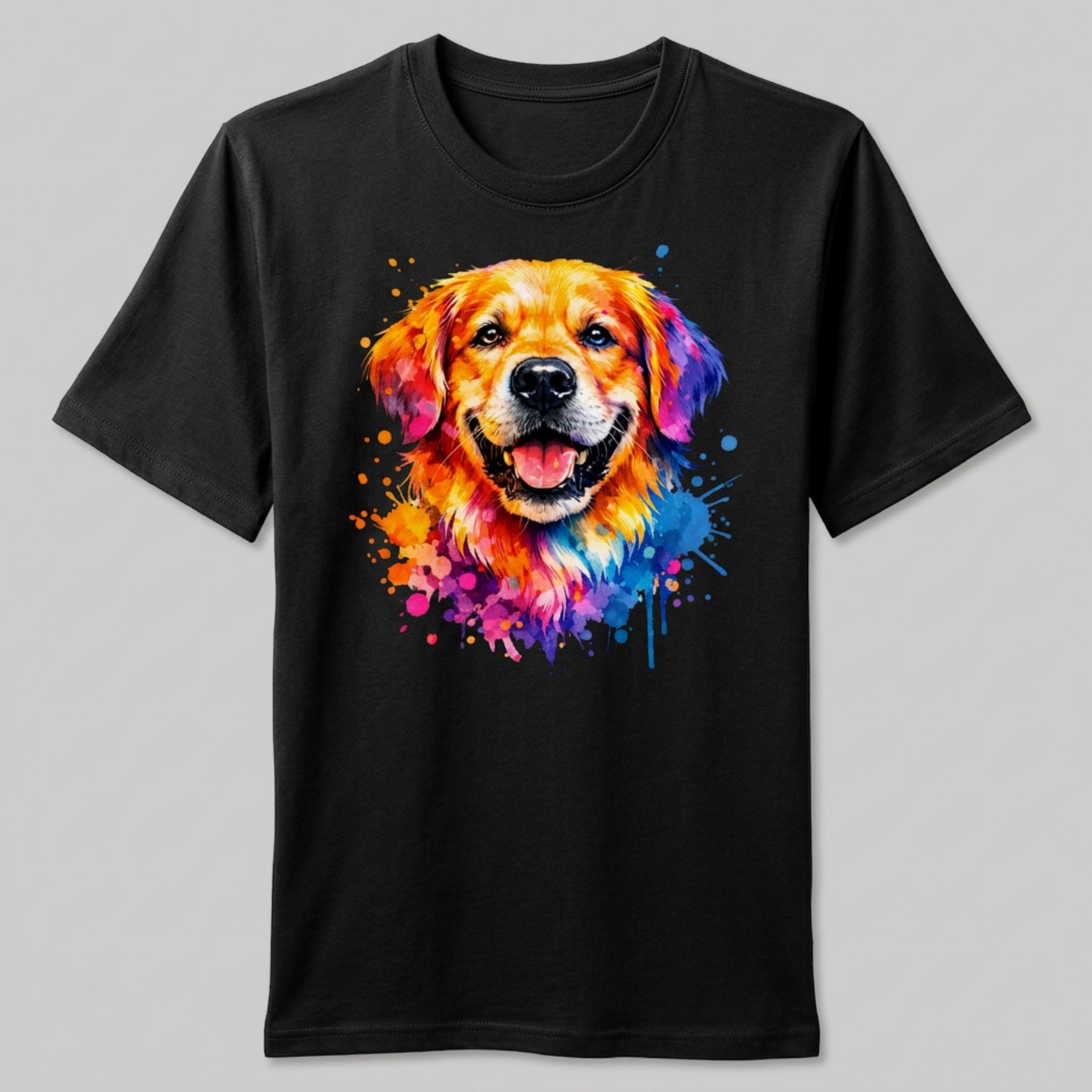 The Pop Art Golden Retriever Edition - Organic Shirt