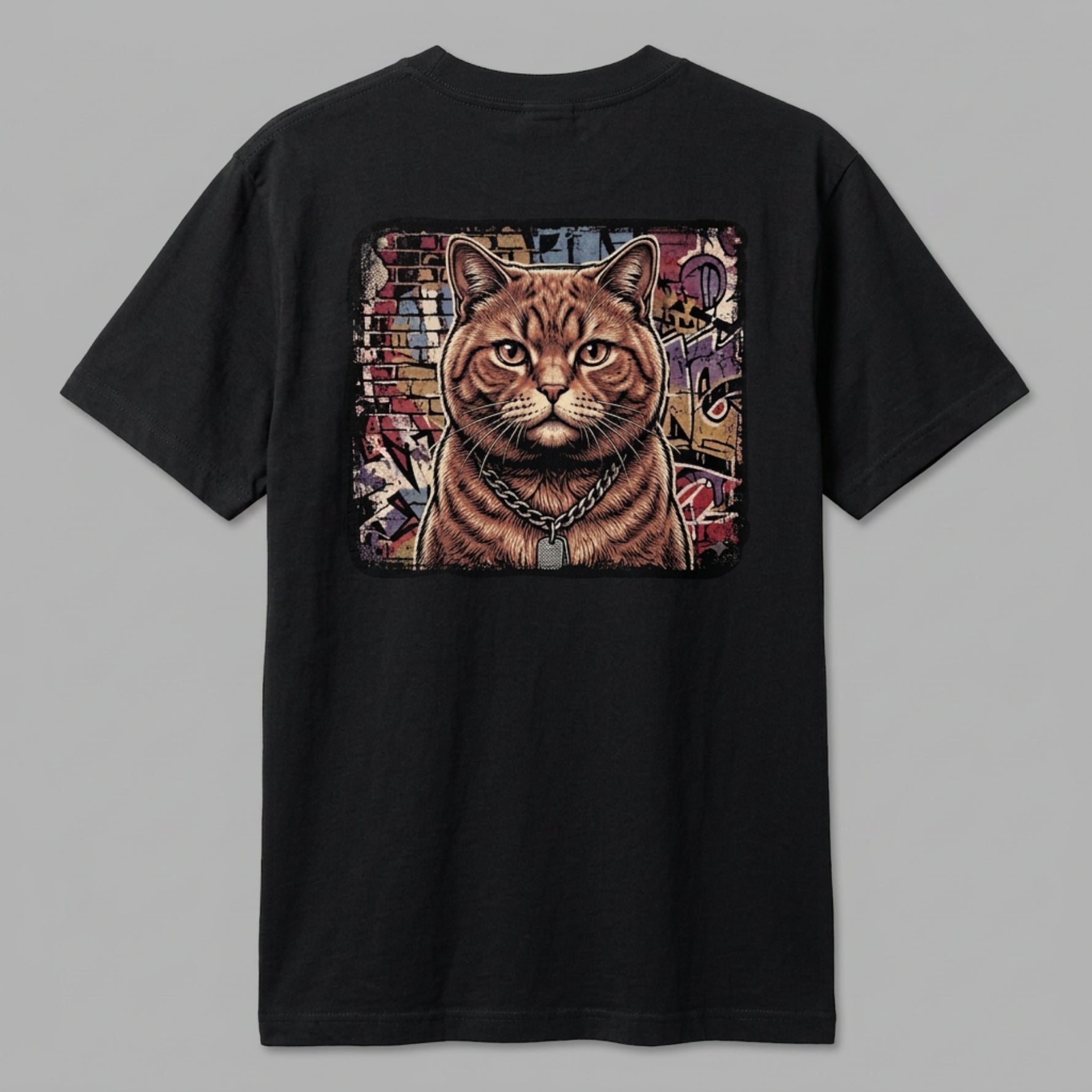 Retro Unisex Oversized | The Street Art British Shorthair