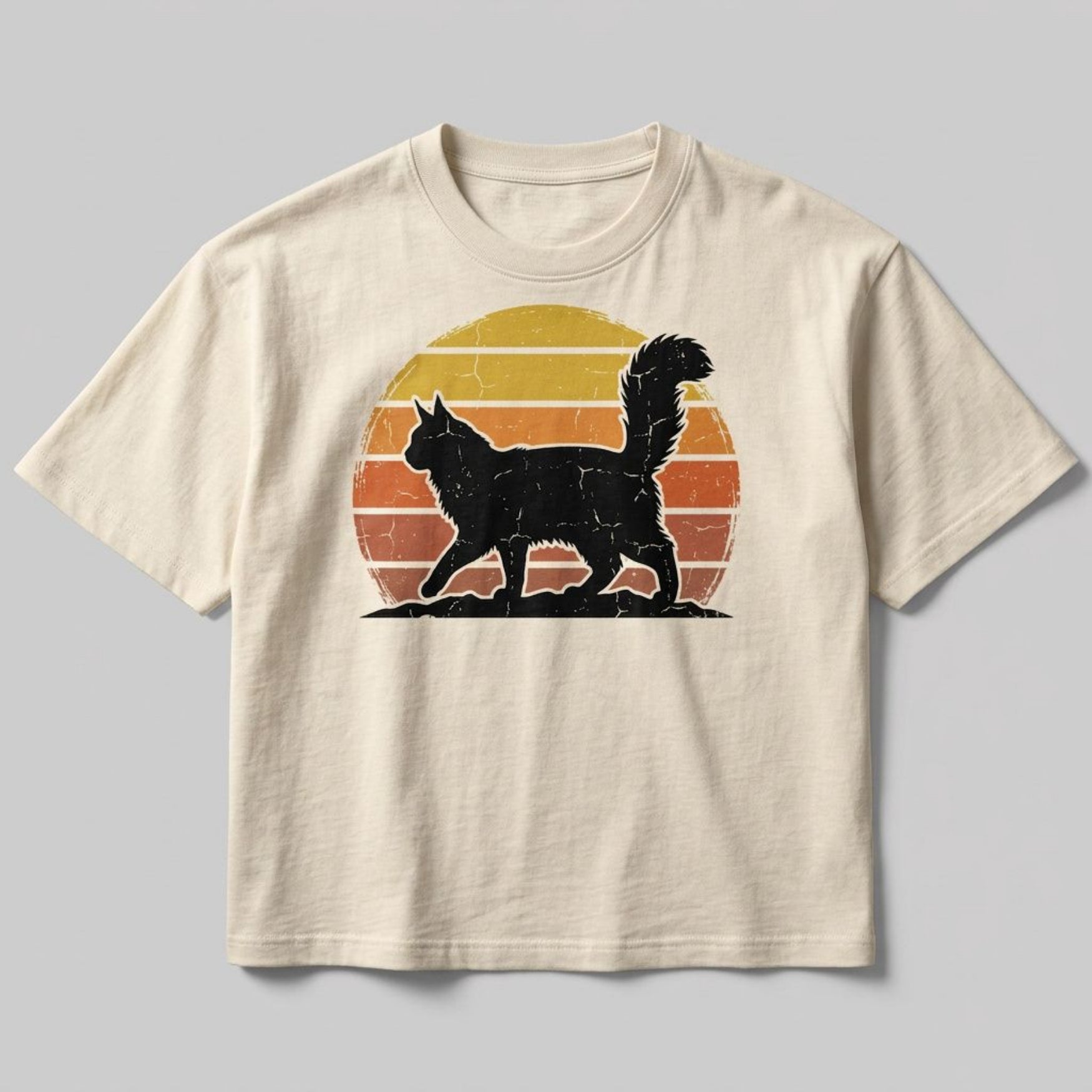 Vintage Maine Coon | Damen Bio-Shirt