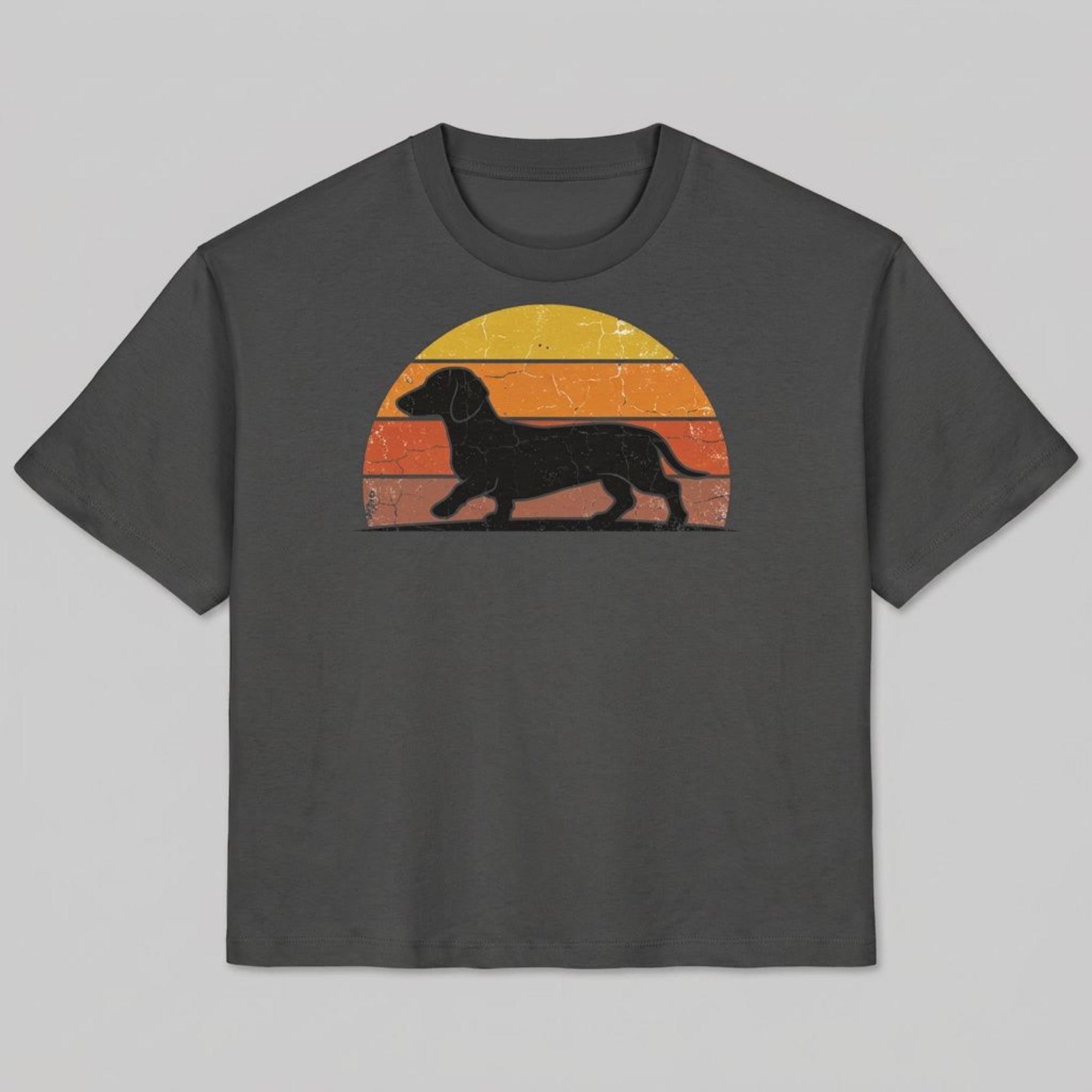 Vintage Dackel | Damen Bio-Shirt