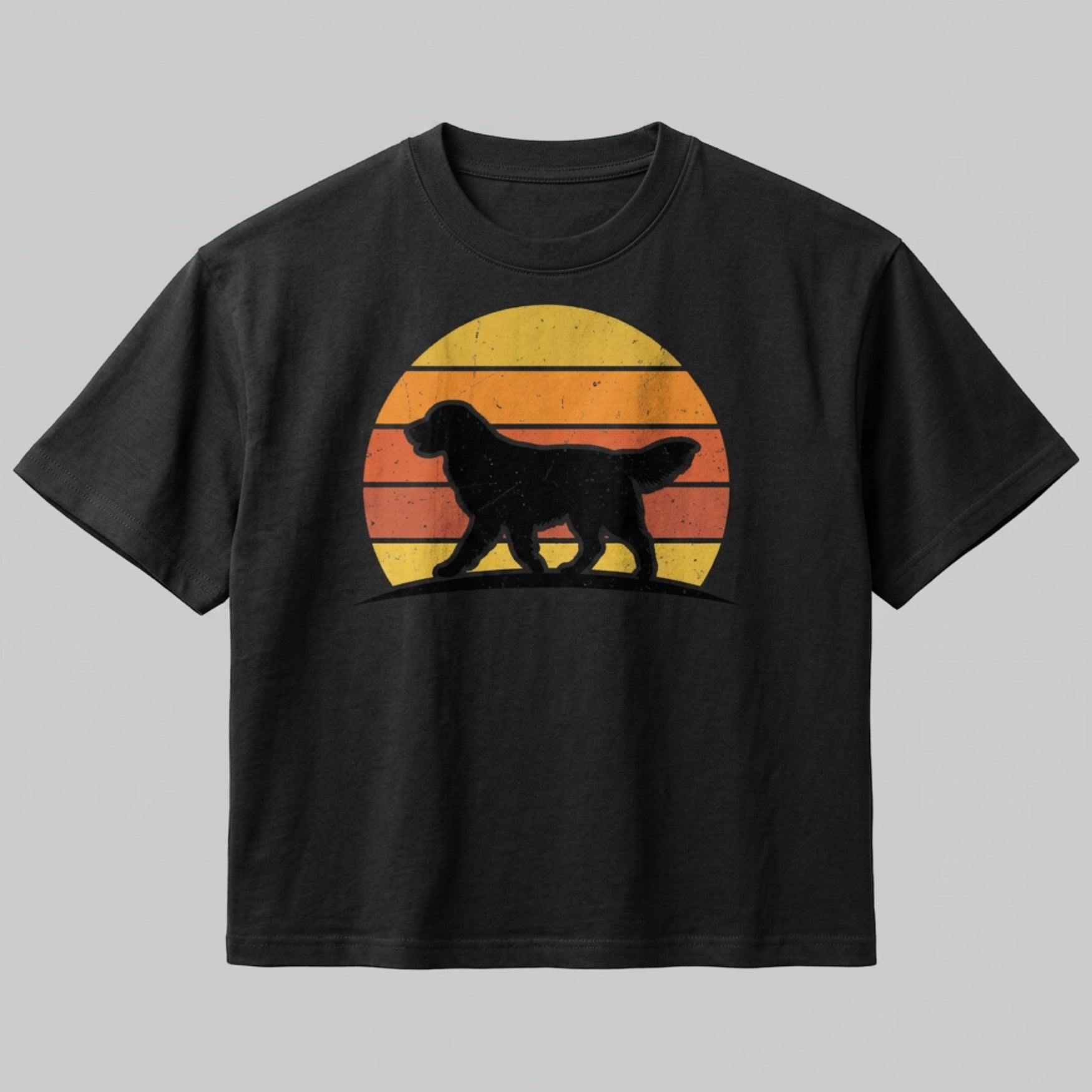 Vintage Golden Retriever | Damen Bio-Shirt