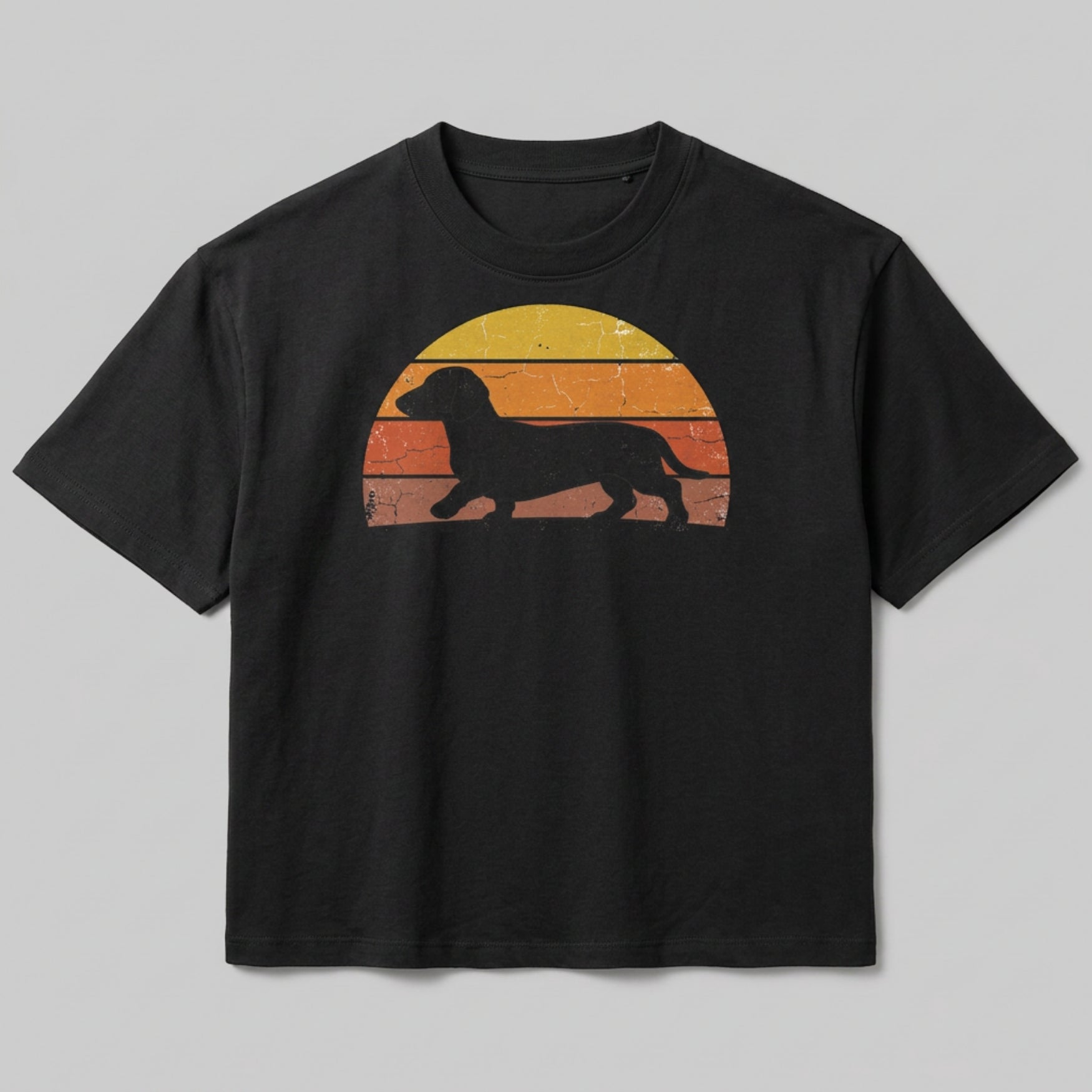 Vintage Dachshund | Ladies Organic Shirt