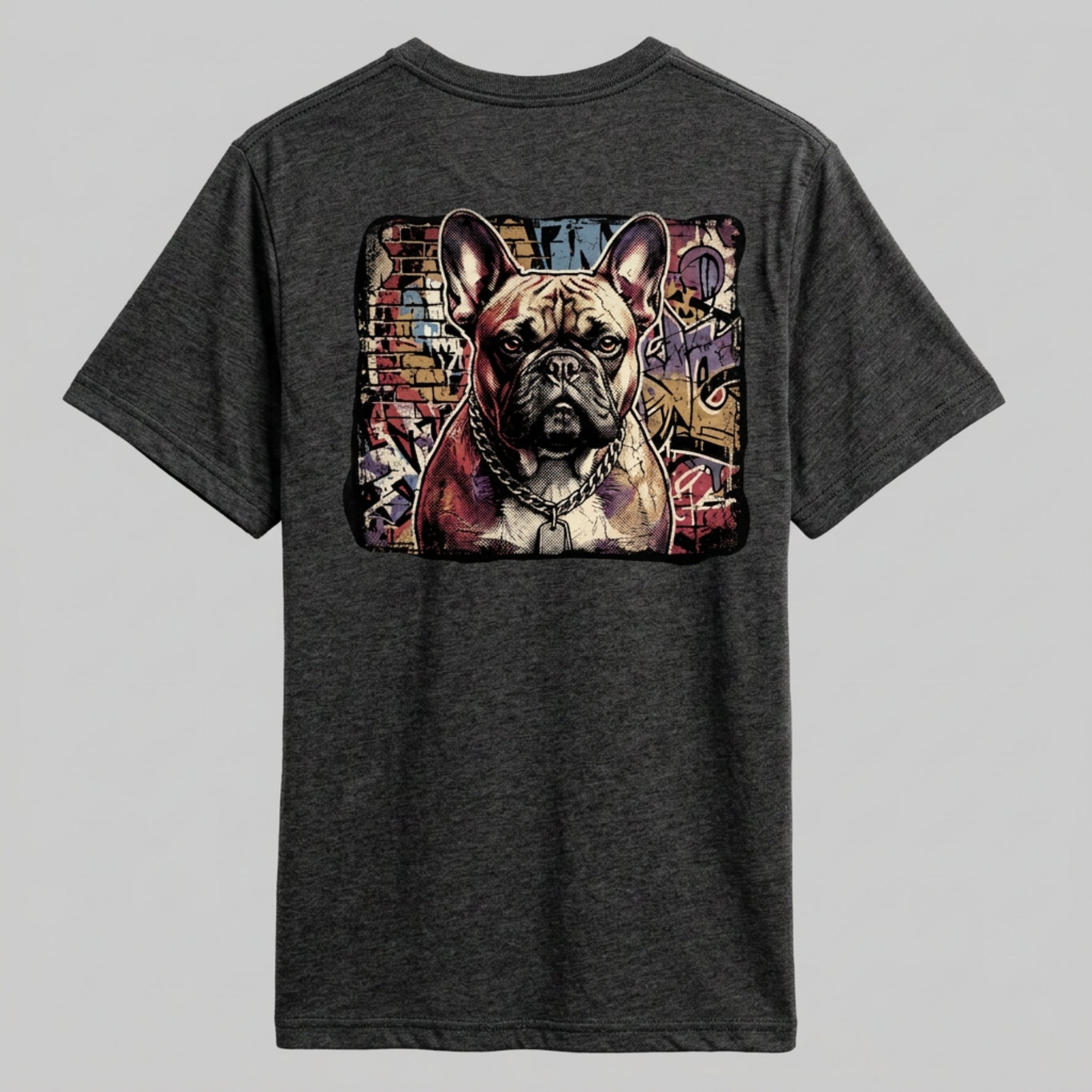 Retro Unisex Oversized | The Street Art French Bulldog