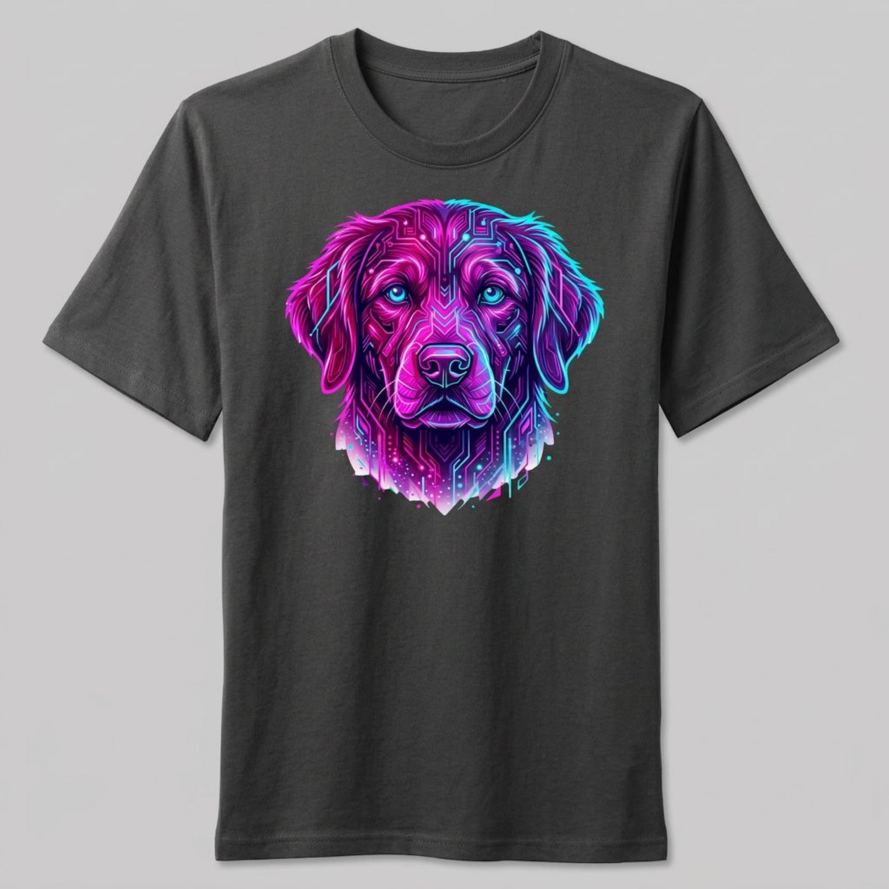 The Neon Pop Golden Retriever Edition