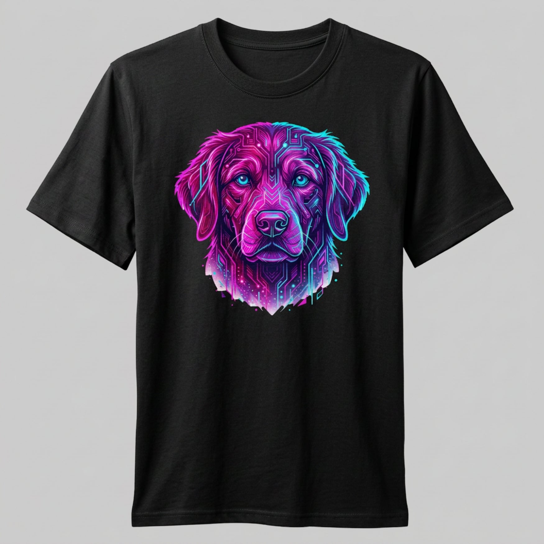 The Neon Pop Golden Retriever Edition