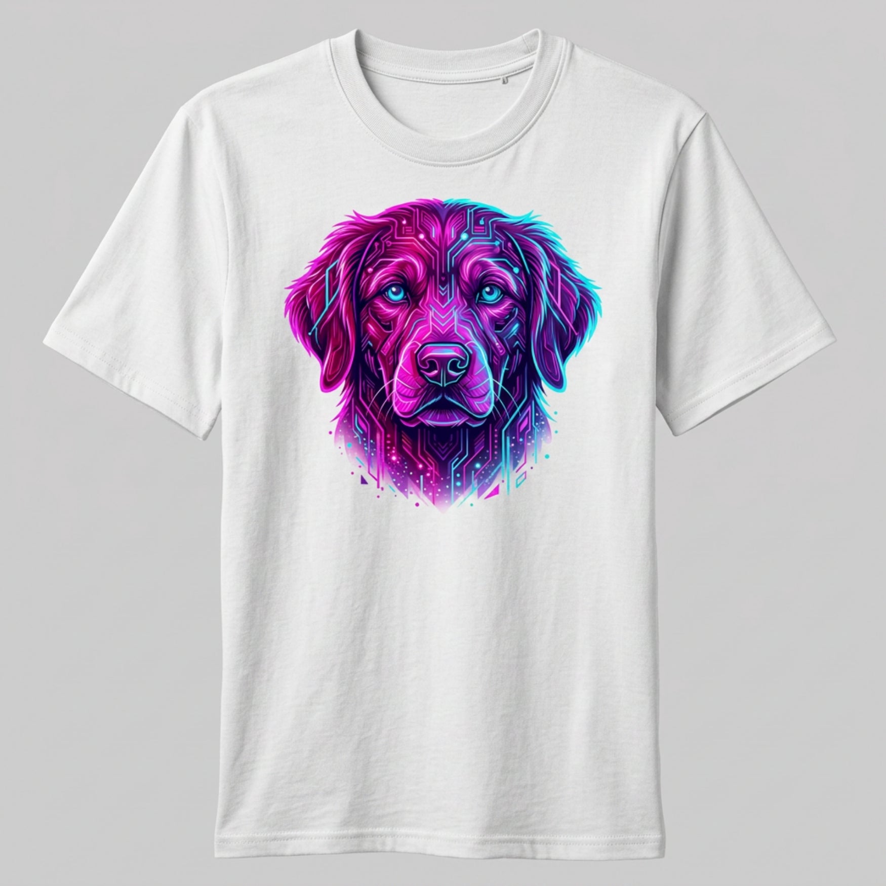 Die Neon Pop Golden Retriever Edition