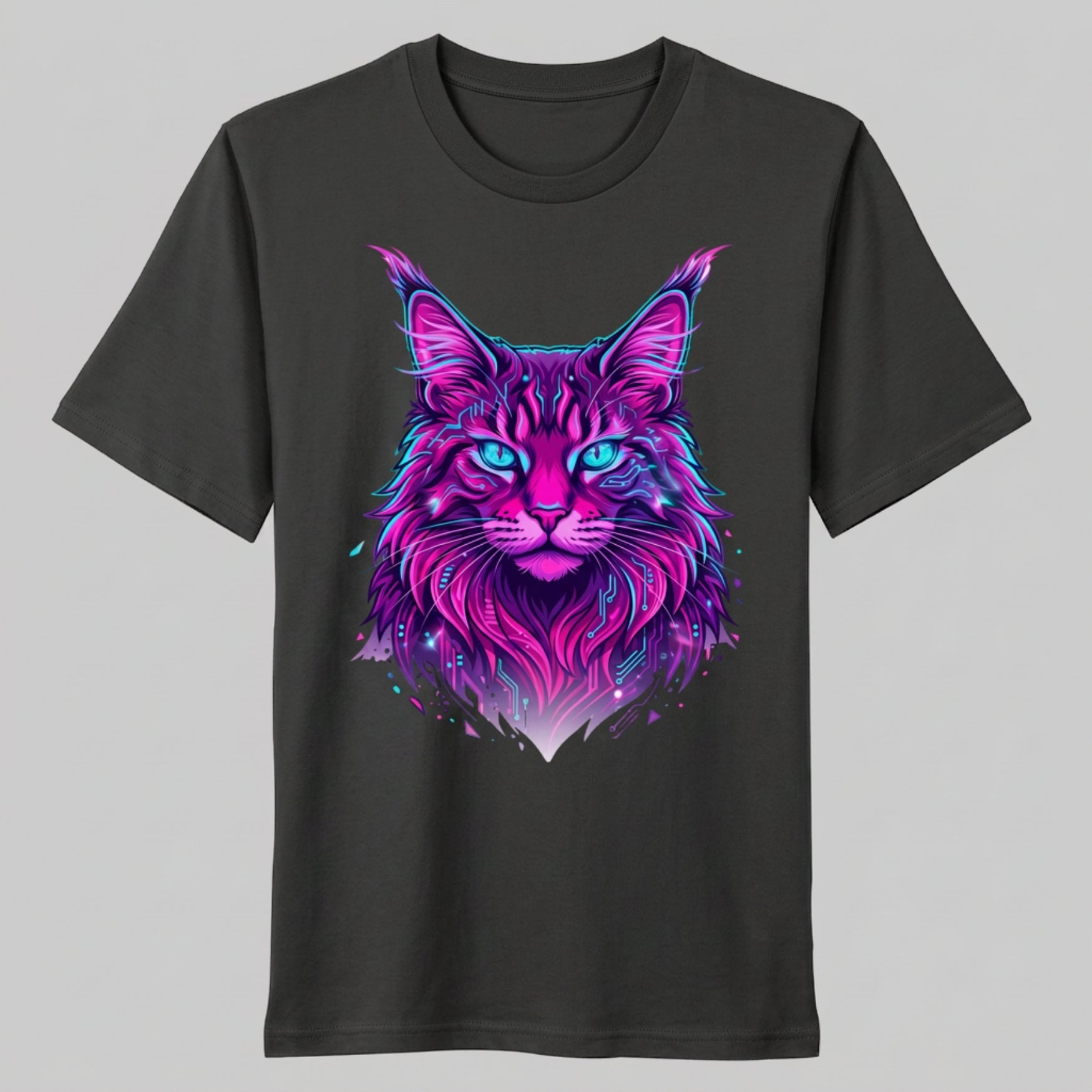 The Neon Pop Maine Coon Edition