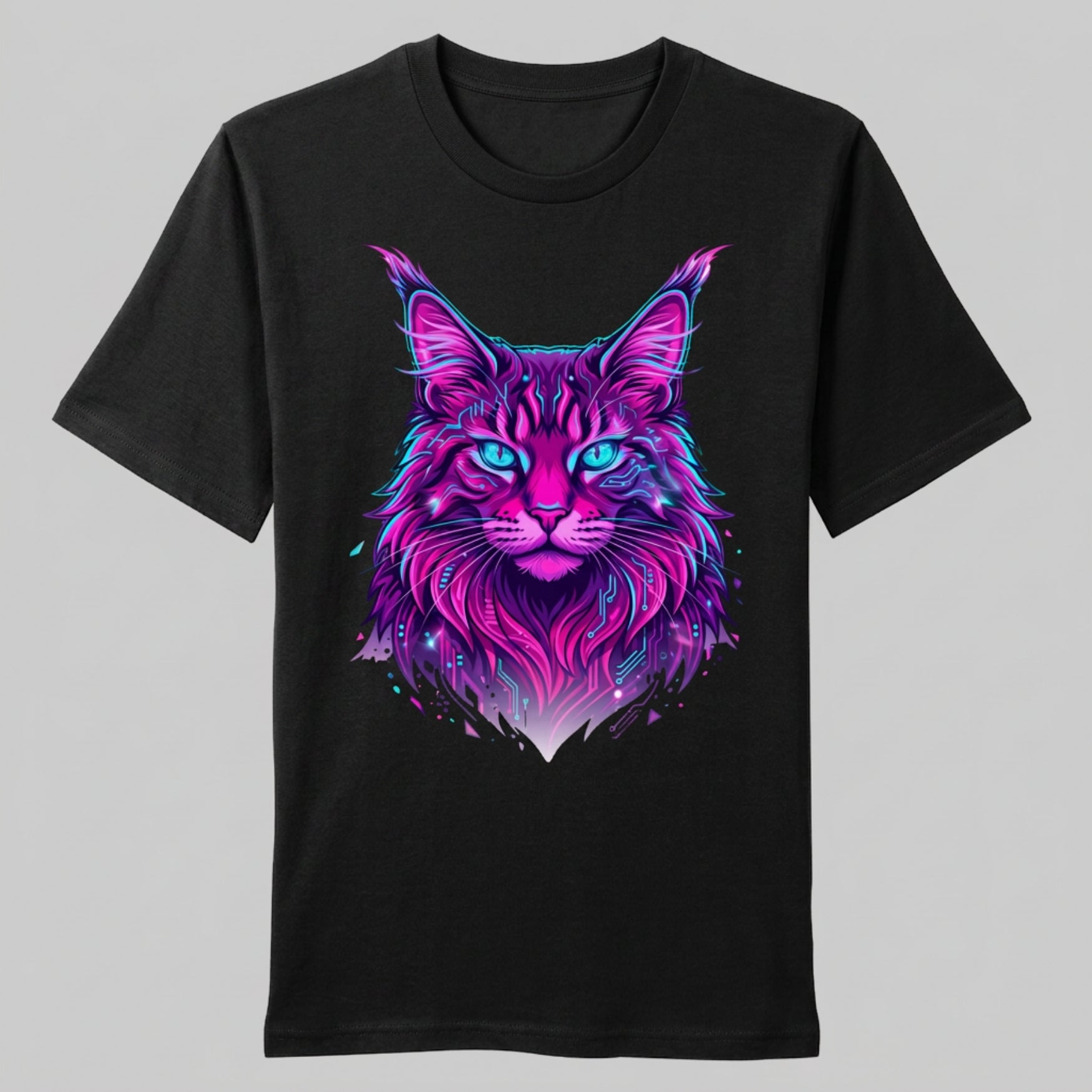 The Neon Pop Maine Coon Edition