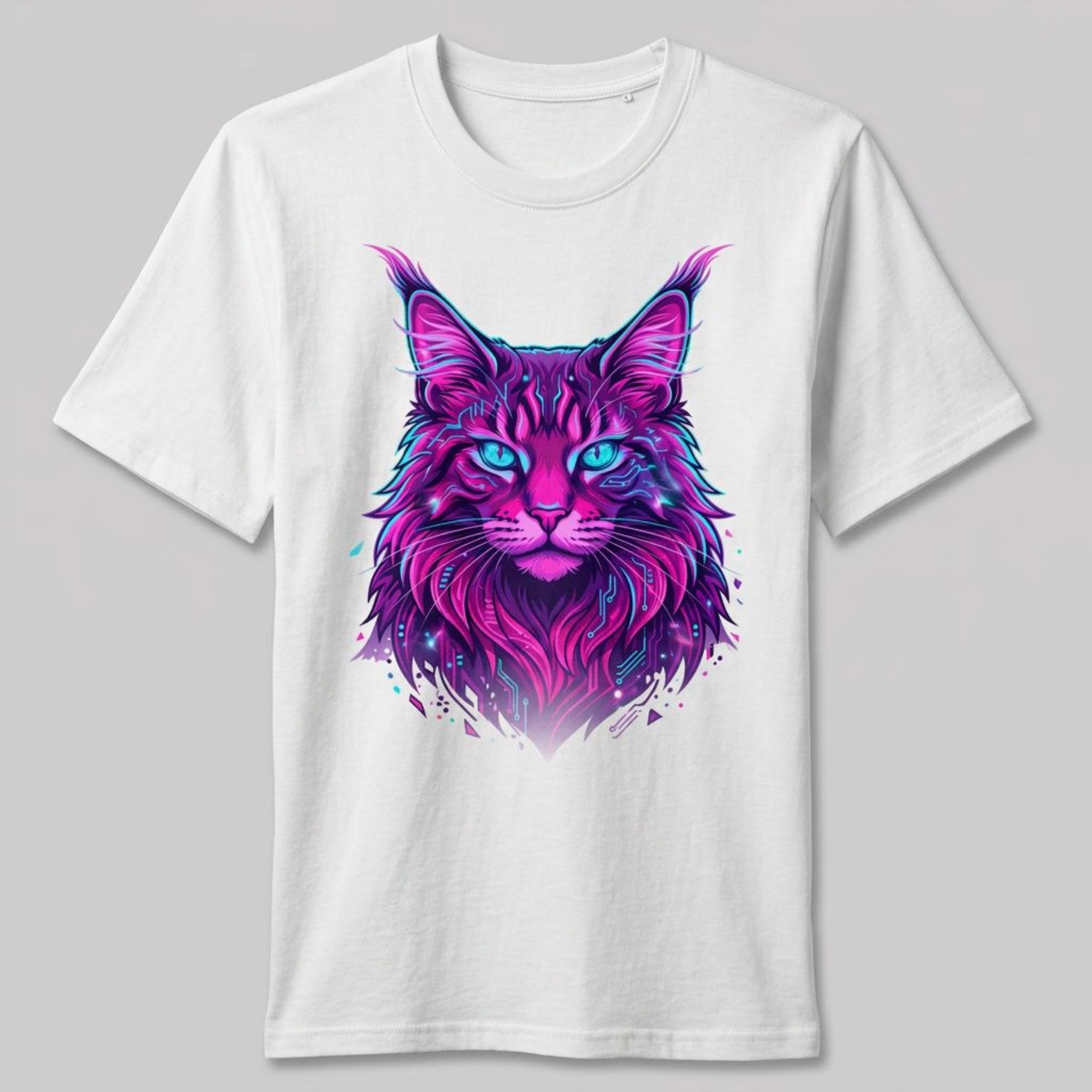 The Neon Pop Maine Coon Edition
