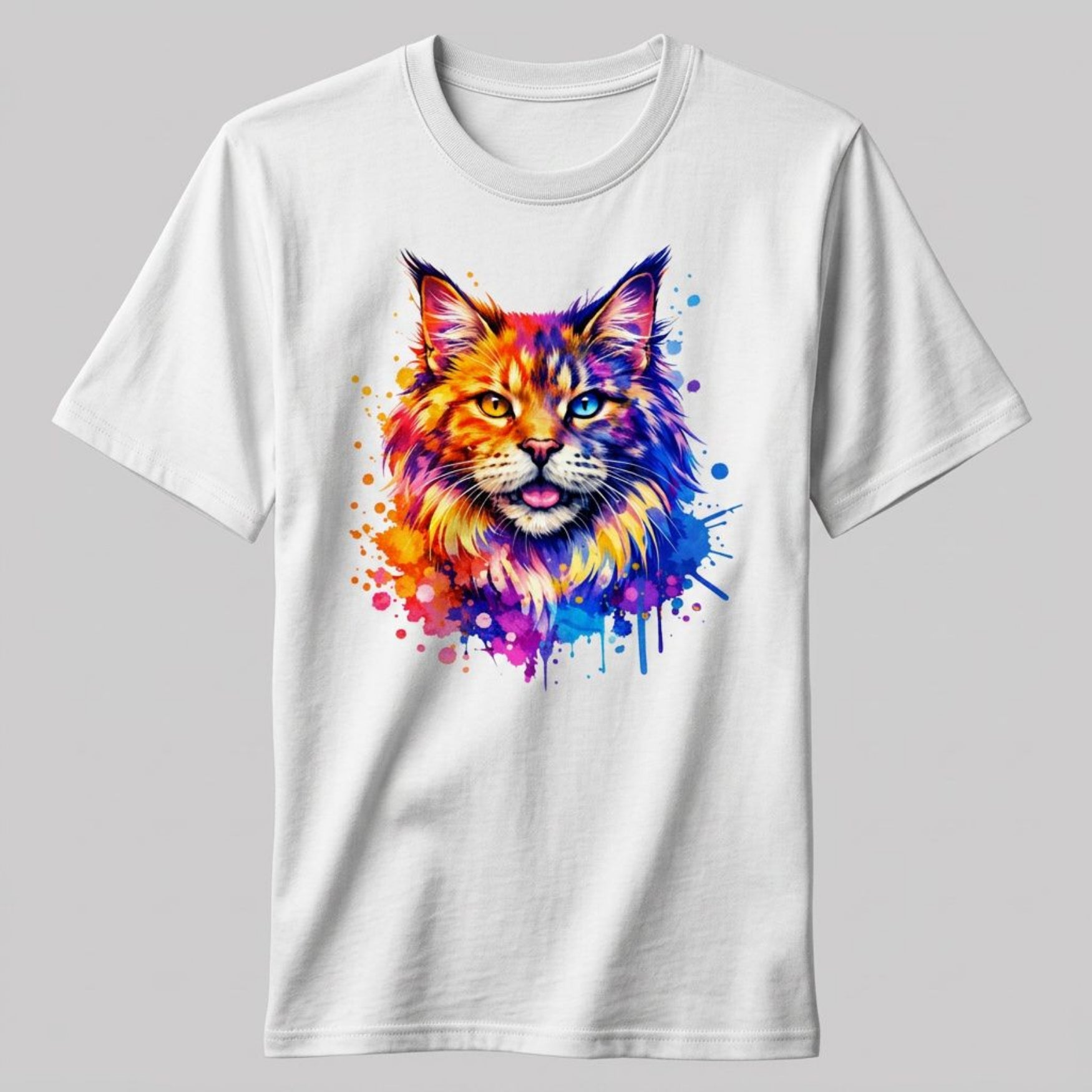 Pop Art Maine Coon Edition - Bio-Shirt